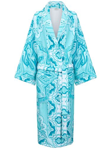 Shawl Collar Bathrobe - ETRO - Modalova