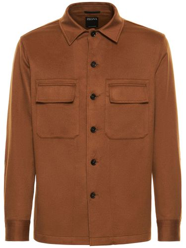 Pure Cashmere Overshirt - ZEGNA - Modalova