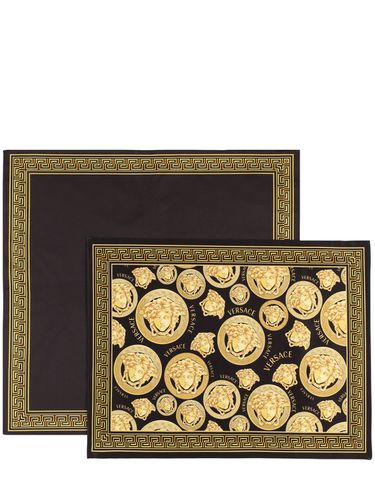 Set Of 2 Medusa Amplified Tablemats - VERSACE - Modalova