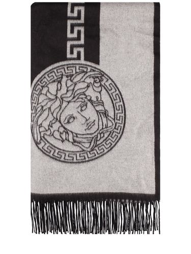 Silk & Cashmere Throw - VERSACE - Modalova