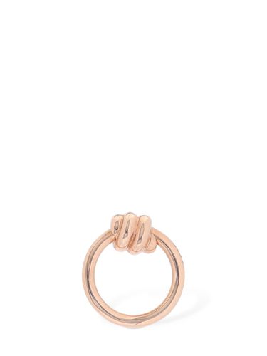 Kt Rose Gold Nodo Mono Earring - DODO - Modalova