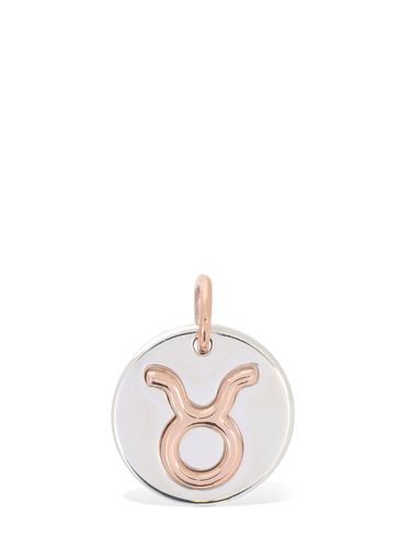 Kt Rose Gold & Silver Taurus Charm - DODO - Modalova