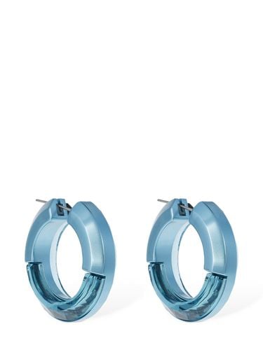 Lucent Swarovski Hoop Earrings - SWAROVSKI - Modalova