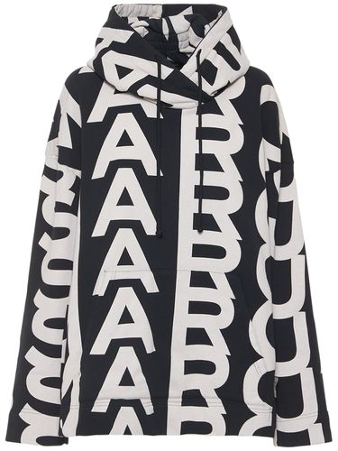 Sudadera Oversize Con Capucha Y Monograma - MARC JACOBS - Modalova