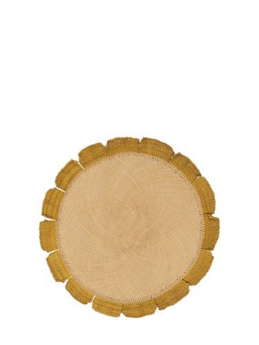 Set Of 2 Mustard Orpua Placemats - JOHANNA ORTIZ - Modalova