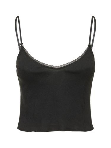 Cotton Pointelle Camisole Top - COU COU - Modalova