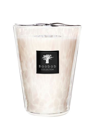 White Pearls Candle - BAOBAB COLLECTION - Modalova