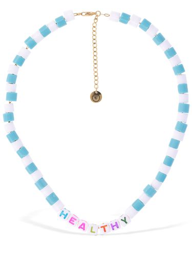 Healthy Bead Necklace - SPORTY & RICH - Modalova