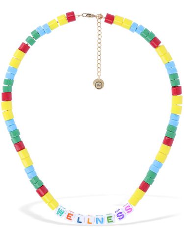 Wellness Bead Necklace - SPORTY & RICH - Modalova