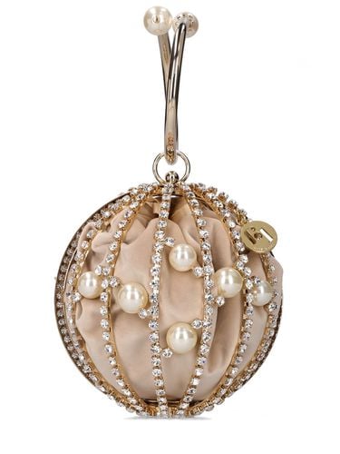 Chloe Crystal Sphere Top Handle Bag - ROSANTICA - Modalova