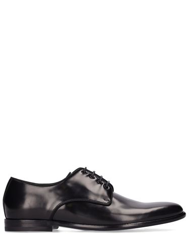 Antik Leather Derby Shoes - DOLCE & GABBANA - Modalova