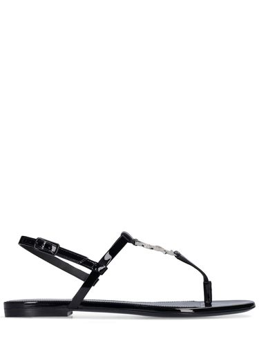 Mm Cassandra Leather Sandals - SAINT LAURENT - Modalova