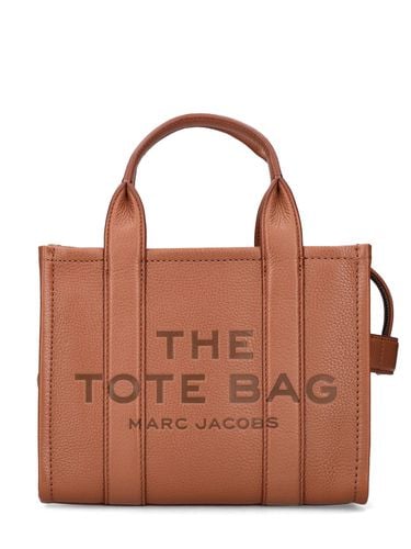 Bolso The Small Tote De Piel - MARC JACOBS - Modalova