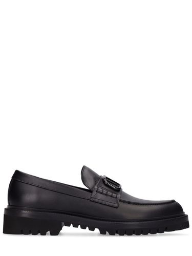 Chainlord Leather Loafers - VALENTINO GARAVANI - Modalova