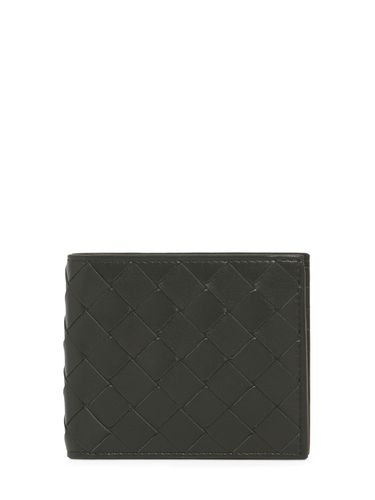 Intrecciato Leather Bi-fold Wallet - BOTTEGA VENETA - Modalova