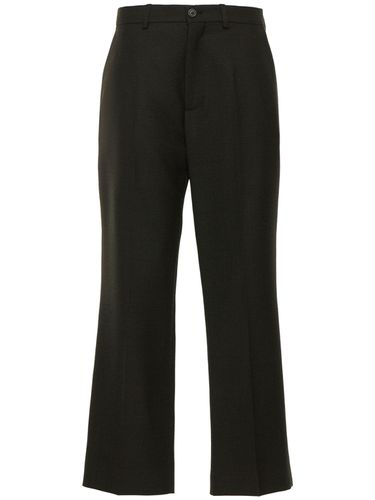 Wool Cropped Pants - BALENCIAGA - Modalova