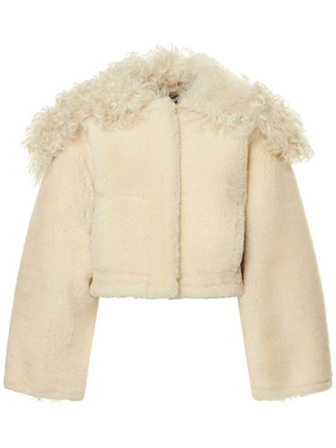 La Veste Piloni Cropped Fur Jacket - JACQUEMUS - Modalova