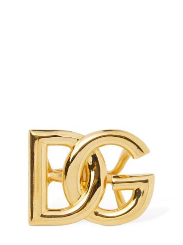 Dg Thick Ring - DOLCE & GABBANA - Modalova