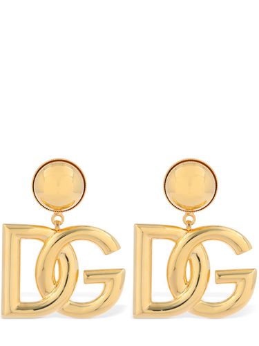 Pop Dg Big Clip-on Earrings - DOLCE & GABBANA - Modalova