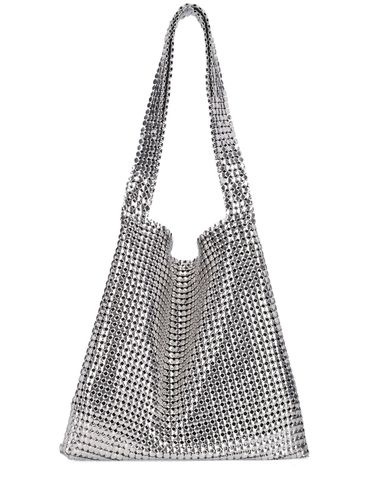 Borsa Hobo Piccola Pixel In Mesh - RABANNE - Modalova