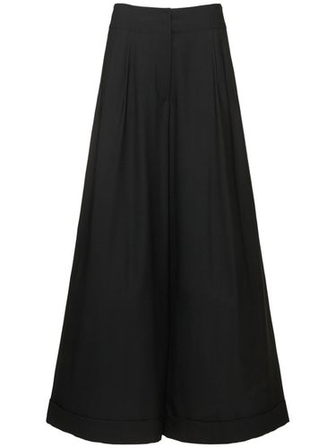 Twill Wide Pants W/ Logo - PUCCI - Modalova