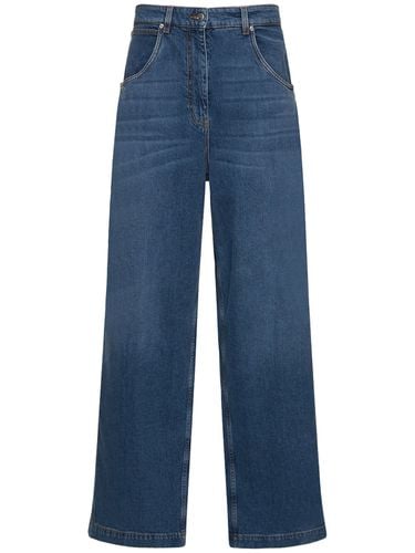 Denim High Rise Wide Jeans - ETRO - Modalova