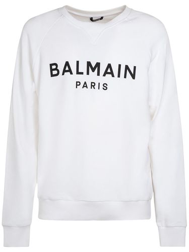 Logo Printed Sweatshirt - BALMAIN - Modalova