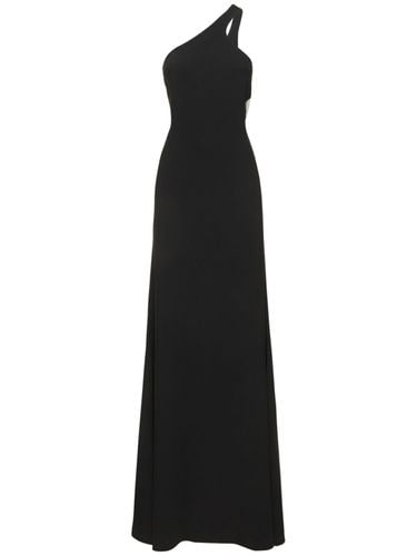 One Shoulder Crepe Long Dress - STELLA MCCARTNEY - Modalova