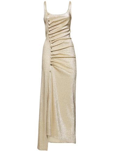 Viscose Jersey Lurex Midi Dress - RABANNE - Modalova