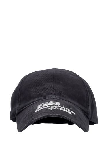 Gorra Paris De Algodón - BALENCIAGA - Modalova