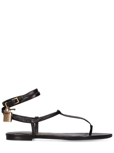 Mm Leather Thong Sandals - TOM FORD - Modalova