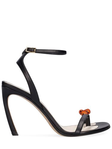 Mm Swing Leather High Heel Sandals - LANVIN - Modalova