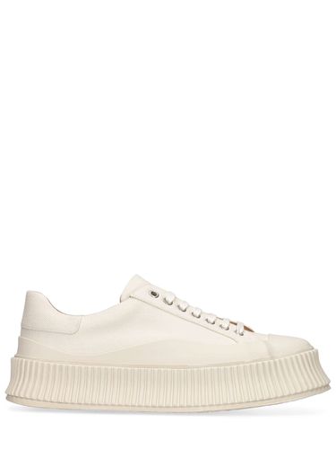 Mm Vulcanized Canvas Sneakers - JIL SANDER - Modalova