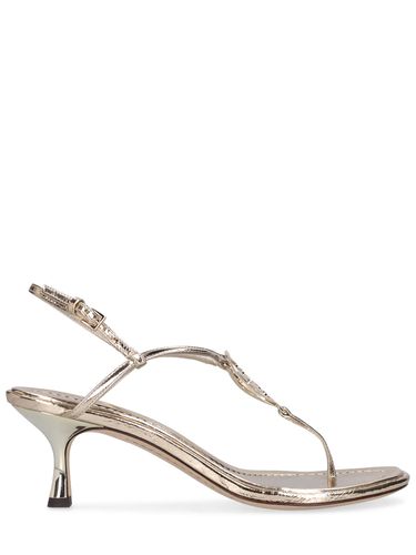 Mm Capri Miller Leather Sandals - TORY BURCH - Modalova