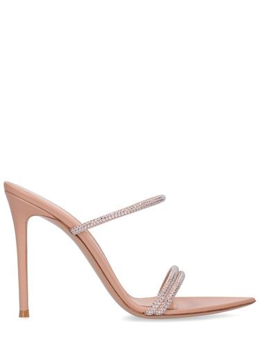 Mm Cannes Crystal & Leather Sandals - GIANVITO ROSSI - Modalova