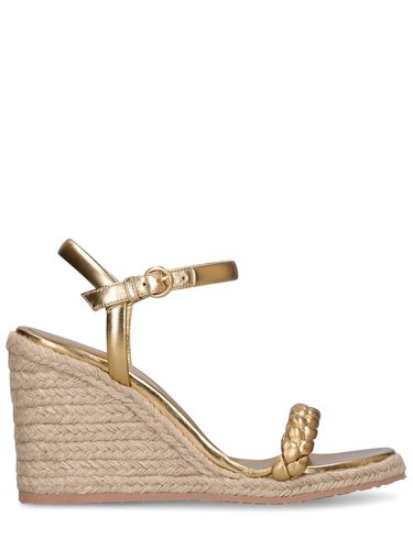 Mm Cruz Leather Espadrille Wedges - GIANVITO ROSSI - Modalova