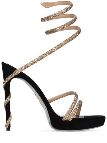 Mm Satin & Crystal High Heel Sandals - RENÉ CAOVILLA - Modalova