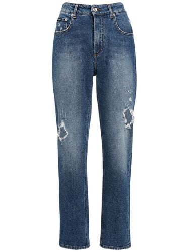 Boyfriend-jeans Aus Baumwolldenim - DOLCE & GABBANA - Modalova