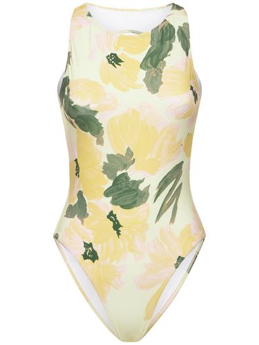 Printed Onepiece Swimsuit - DRIES VAN NOTEN - Modalova