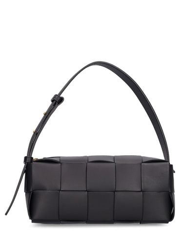 Brick Leather Shoulder Bag - BOTTEGA VENETA - Modalova