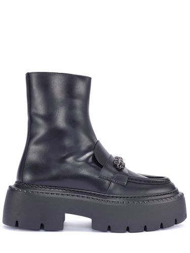 Mm Bryer Leather Ankle Boots - JIMMY CHOO - Modalova