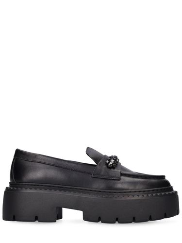 Mm Bryer Leather Loafers - JIMMY CHOO - Modalova