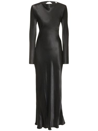 Ren Long Sleeve Viscose Satin Maxi Dress - BEC + BRIDGE - Modalova