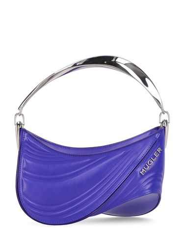 Mini Embossed Leather Spiral Curve Bag - MUGLER - Modalova