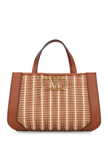 Small Vlogo Signature Tote Bag - VALENTINO GARAVANI - Modalova