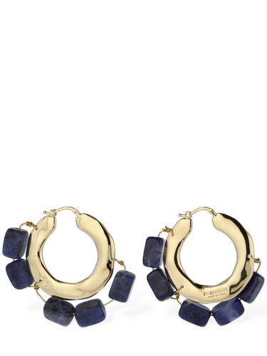 Rough Nature 3 Hoop Earrings - JIL SANDER - Modalova