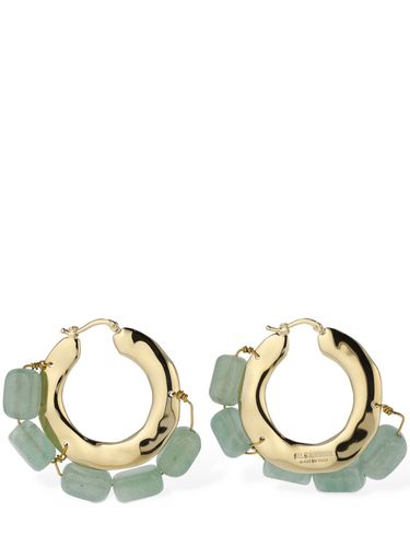 Rough Nature 3 Hoop Earrings - JIL SANDER - Modalova