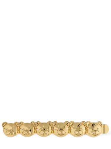 Teddy Bear Hair Clip - MOSCHINO - Modalova