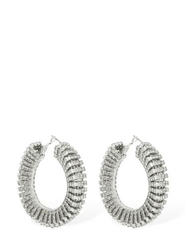 Crystal Hoop Earrings - MAGDA BUTRYM - Modalova