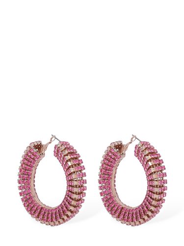 Crystal Hoop Earrings - MAGDA BUTRYM - Modalova